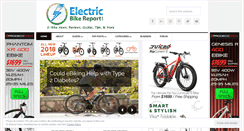 Desktop Screenshot of electricbikereport.com